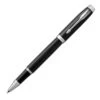 Parker IM Black Lacquer Chrome Trim Rollerball
