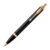 Parker IM Black Lacquer Gold Trim Ballpoint Pen -Office Supplies Store i 3501179316666 50 201703021489418616 jpg