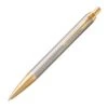 Parker® Parker IM Premium Warm Silver Gold Trim Ballpoint Pen -Office Supplies Store i 3501179316871 50 201703021489419402 jpg
