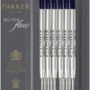 Parker Quinkflow Black Medium Ballpoint Refill (10 Pack) -Office Supplies Store image297609638 1512x1512.jpg