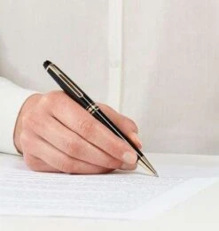 Montblanc Meisterstück Classique Gold Trim Ballpoint Pen -Office Supplies Store montblanc meisterstuck 10883 multiple 3