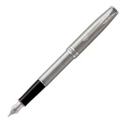 Parker Sonnet Stainless Steel Chrome Trim Fountain Pen