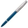 Parker 51 Teal Blue And Chrome Fountain Pen -Office Supplies Store parker 51 fountain pen teal blue p1