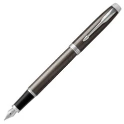 Parker IM Dark Espresso Chrome Trim Fountain Pen