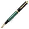 Pelikan Souveraen M1000 Black And Green Fountain Pen -Office Supplies Store pelikan souveran m1000 fountain pen green striated 149947 1728x.jpg