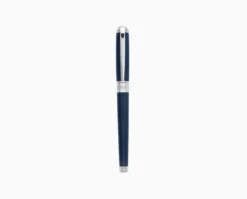 S.T. Dupont Line D Gulf Blue & Palladium Rollerball Pen -Office Supplies Store pen new line d blue natural lacquer guilloche under lacquer convertible roller 412104M 1920x.jpg