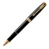 Parker Sonnet Black Lacquer Gold Trim Rollerball -Office Supplies Store sonnetblklacgtrb 1