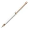 Caran D’Ache Leman Slim White/Rose Gold Ballpoint Pen
